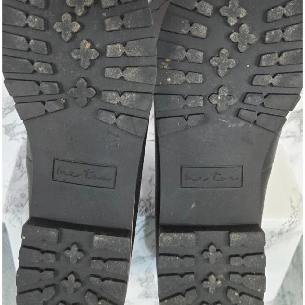 Me‎ Too Bayley Women's Black Synthetic Patent Leather Loafers - Size 8M
